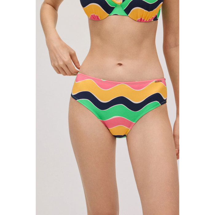 Mutandine bikini colorate riducenti
