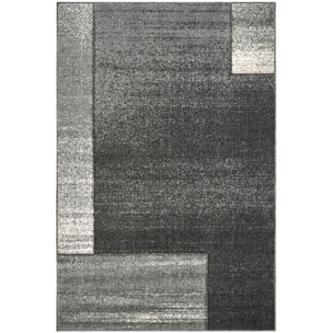 Tappeto Stile Moderno Geometrico Grigio