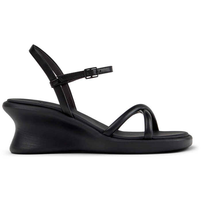 Sandalias - CAMPER Louise Sandal - Negro - Cuero liso