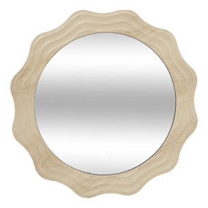 Miroir Charlie D55cm beige