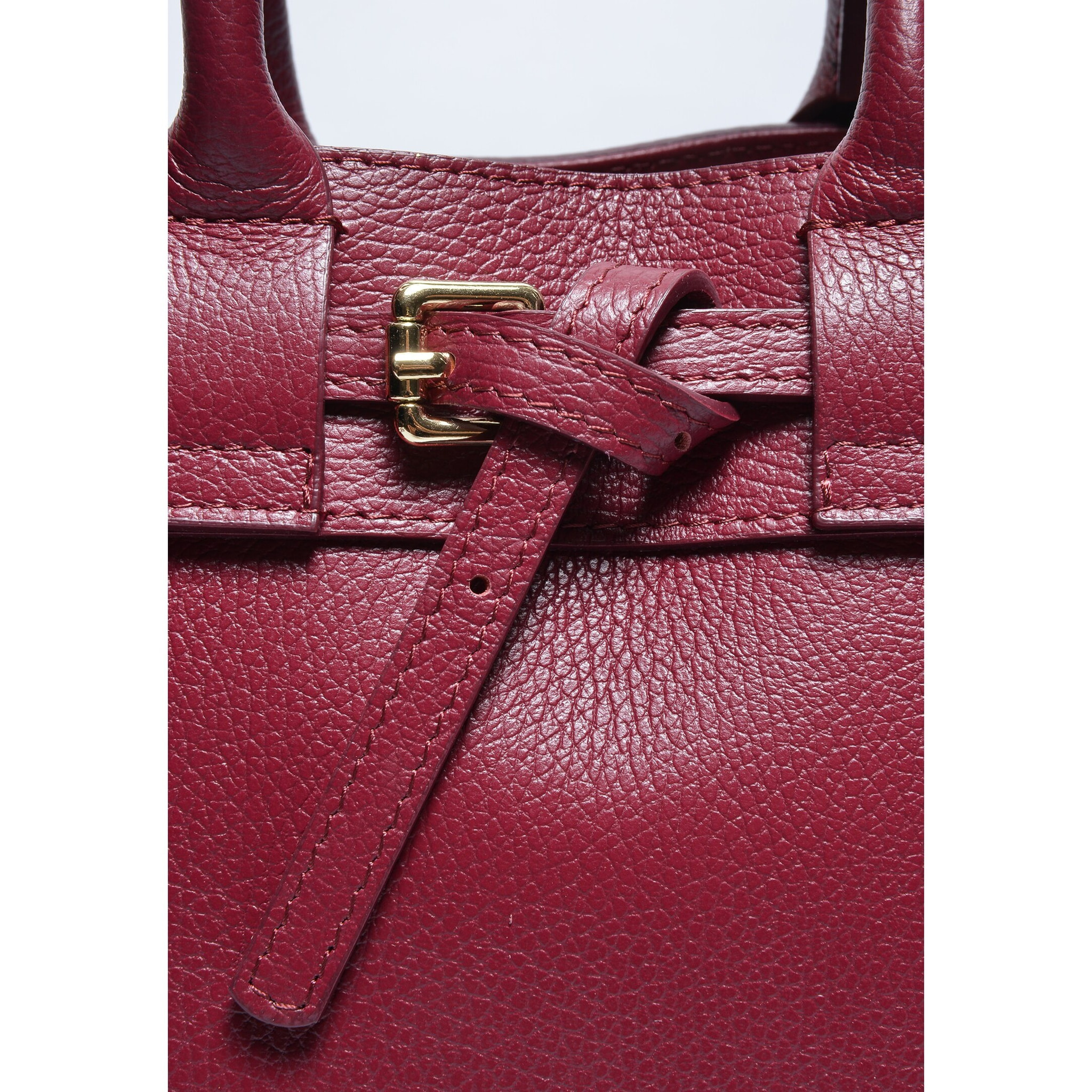 Tote Anna Luchini Bordeaux