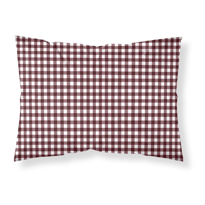 Taie d'oreiller 100% coton Xmas Vichy