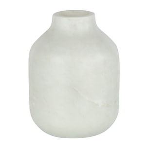 J-Line vase Bouteille Marbre - pierre - blanc - large - Ø 11 cm