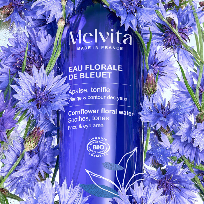 Eau Florale de Bleuet Bio - Apaisante  200 ml