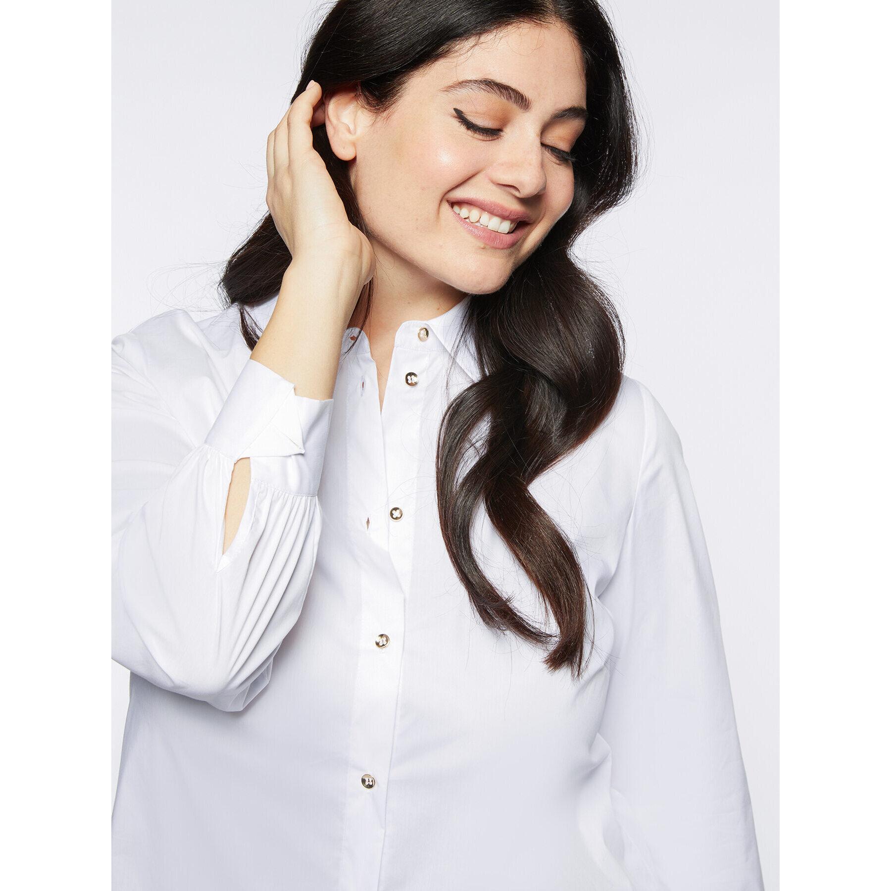 Fiorella Rubino - Camisa blanca - Blanco