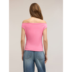 Motivi - Top off-shoulders - Rosa