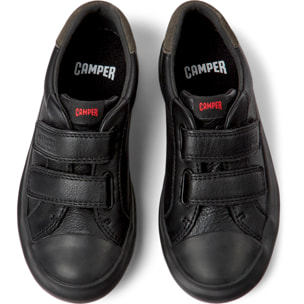 Sneakers - CAMPER Pursuit - Nero - Pelle liscia / Tessuto tecnico