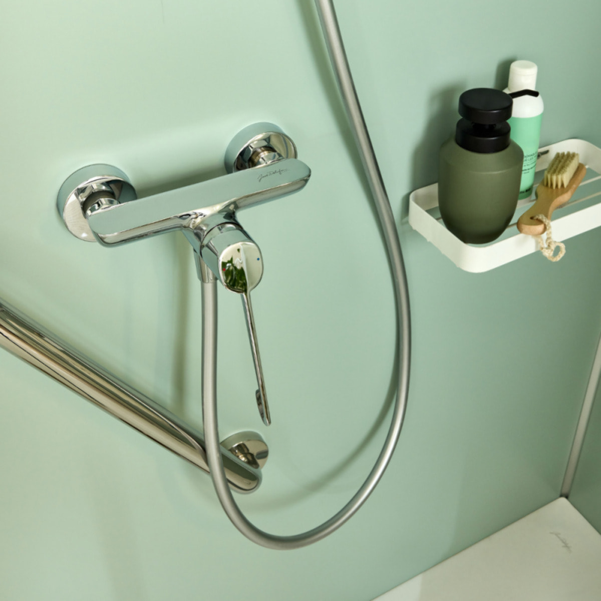 Mitigeur douche mural PMR July+ chromé