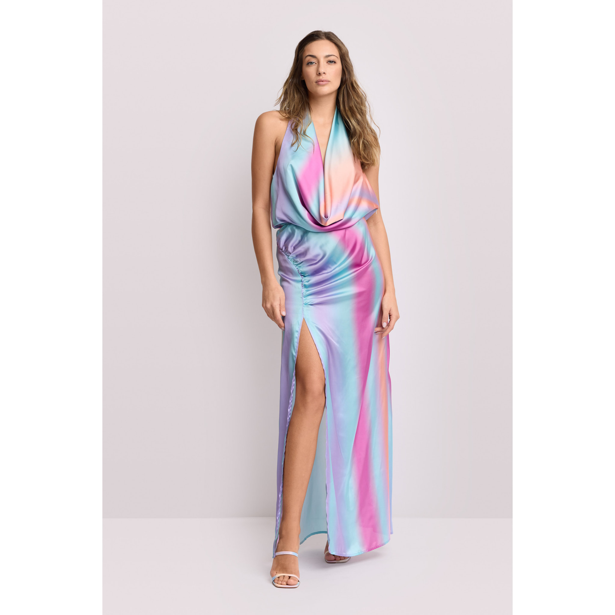Kocca - Abito con drappeggio laterale Donna