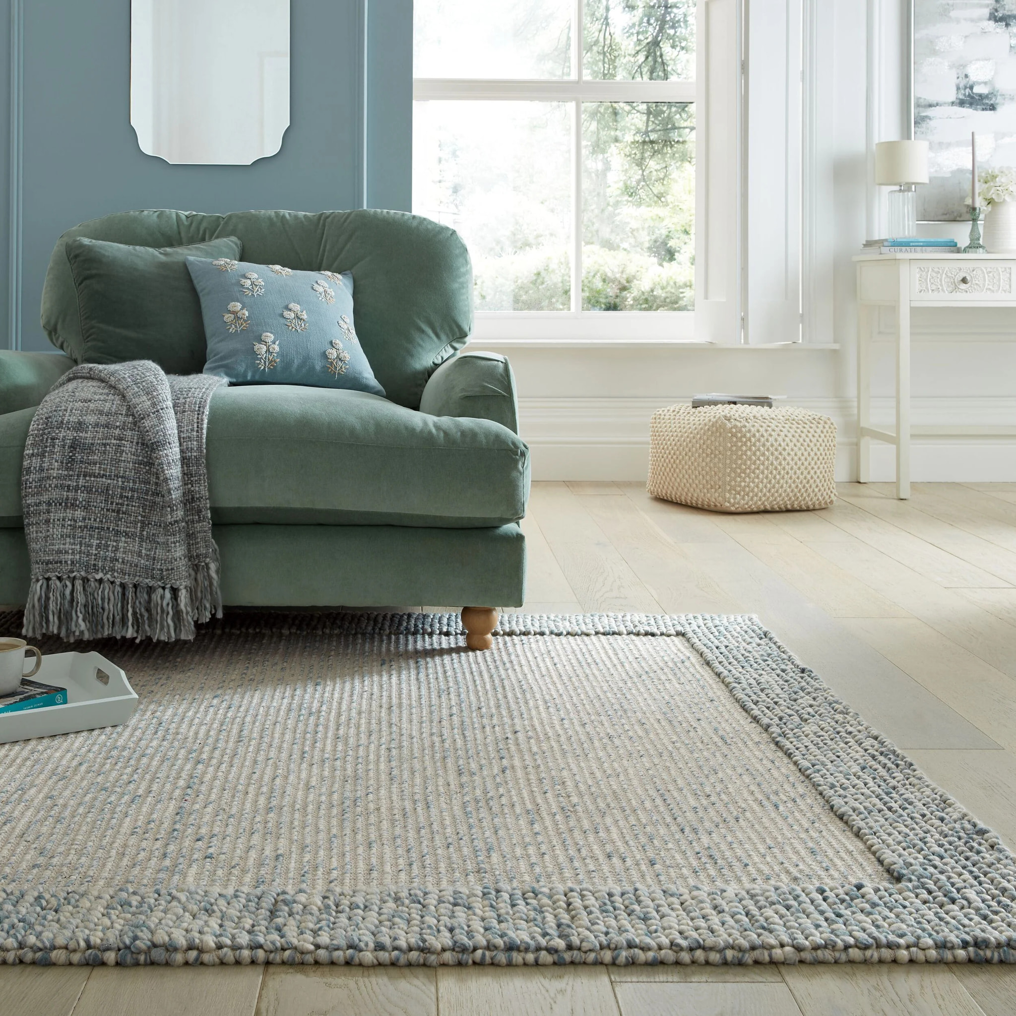 Tapis en laine BUBBLE