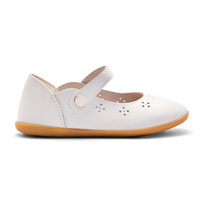 Bailarinas Niña Hebilla Blanco