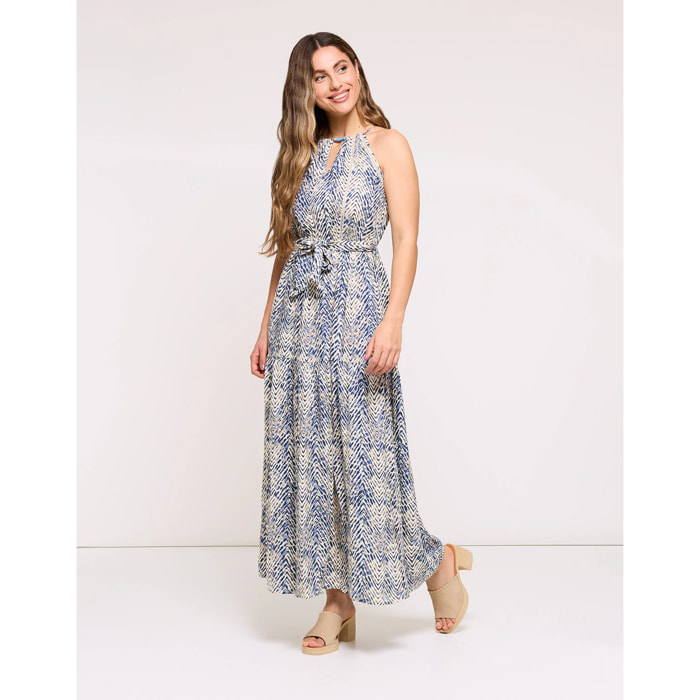 Vestido Largo Azul - Solea