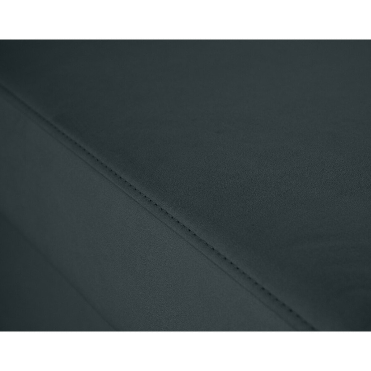 Nordic - canapé d'angle réversible 4 places - convertible avec coffre - en simili - Gris Anthracite