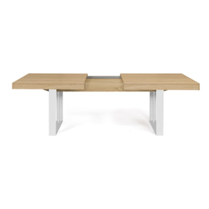 Tables à manger extensibles Brixton - Bois - Blanc