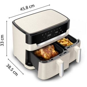 Friteuse sans huile MOULINEX Easy Fry Dual XXL EZ942AF0 10,5 L