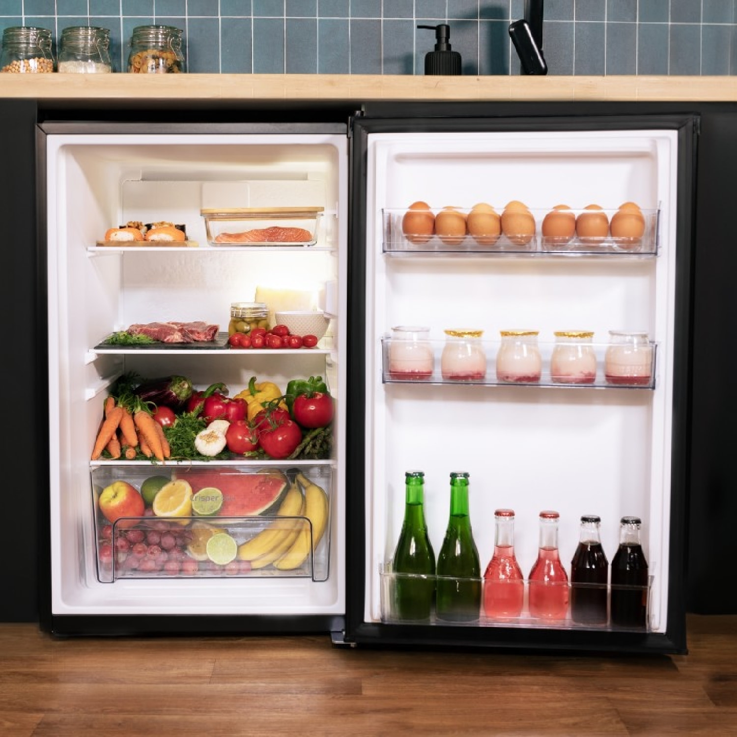 Cecotec Mini frigorífico Bolero CoolMarket TT 114 L Inox