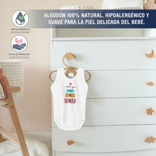 Body bebé tirantes personalizado frases