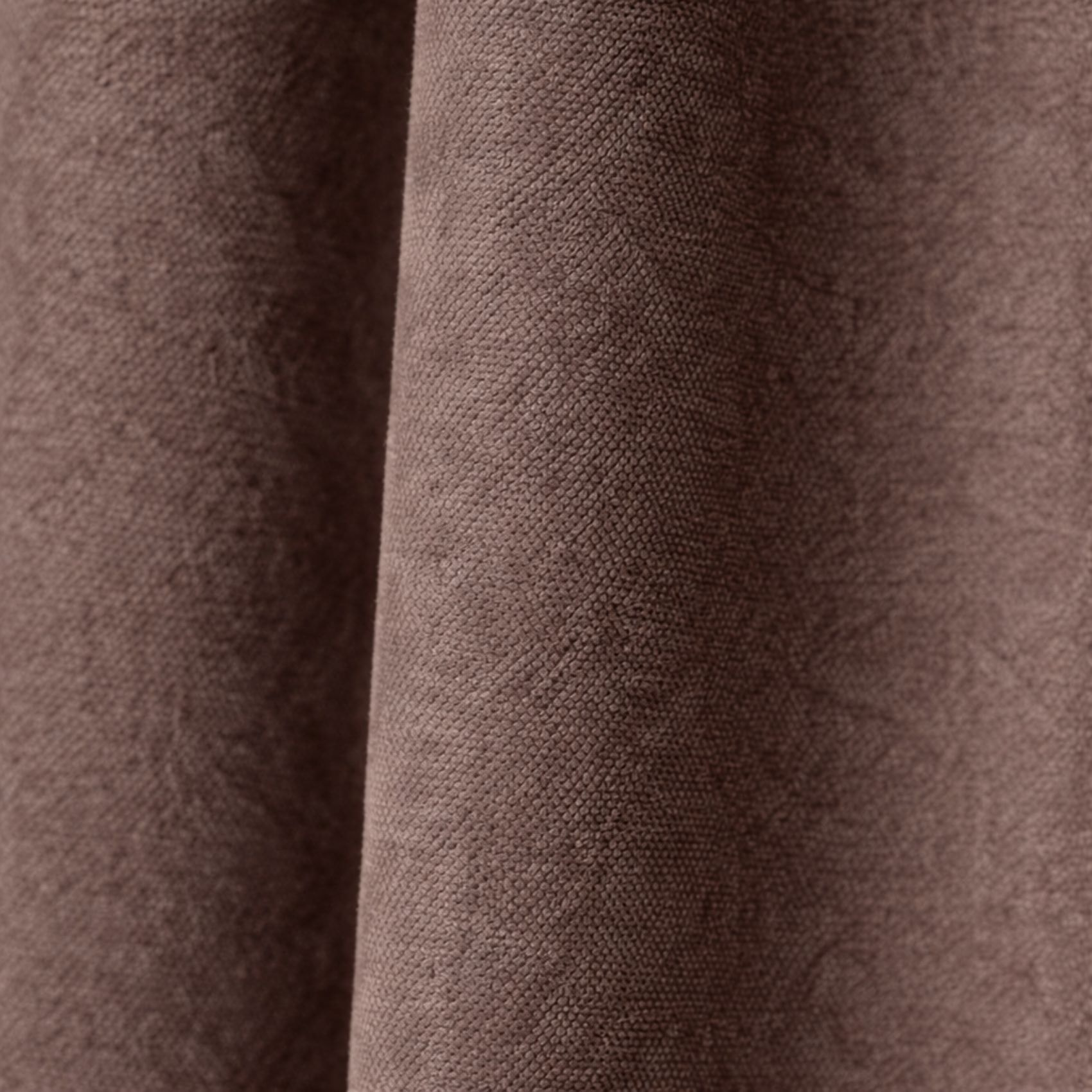 Rideau thermique phonique et semi occultant à galons fronceurs KONFOR - Taupe