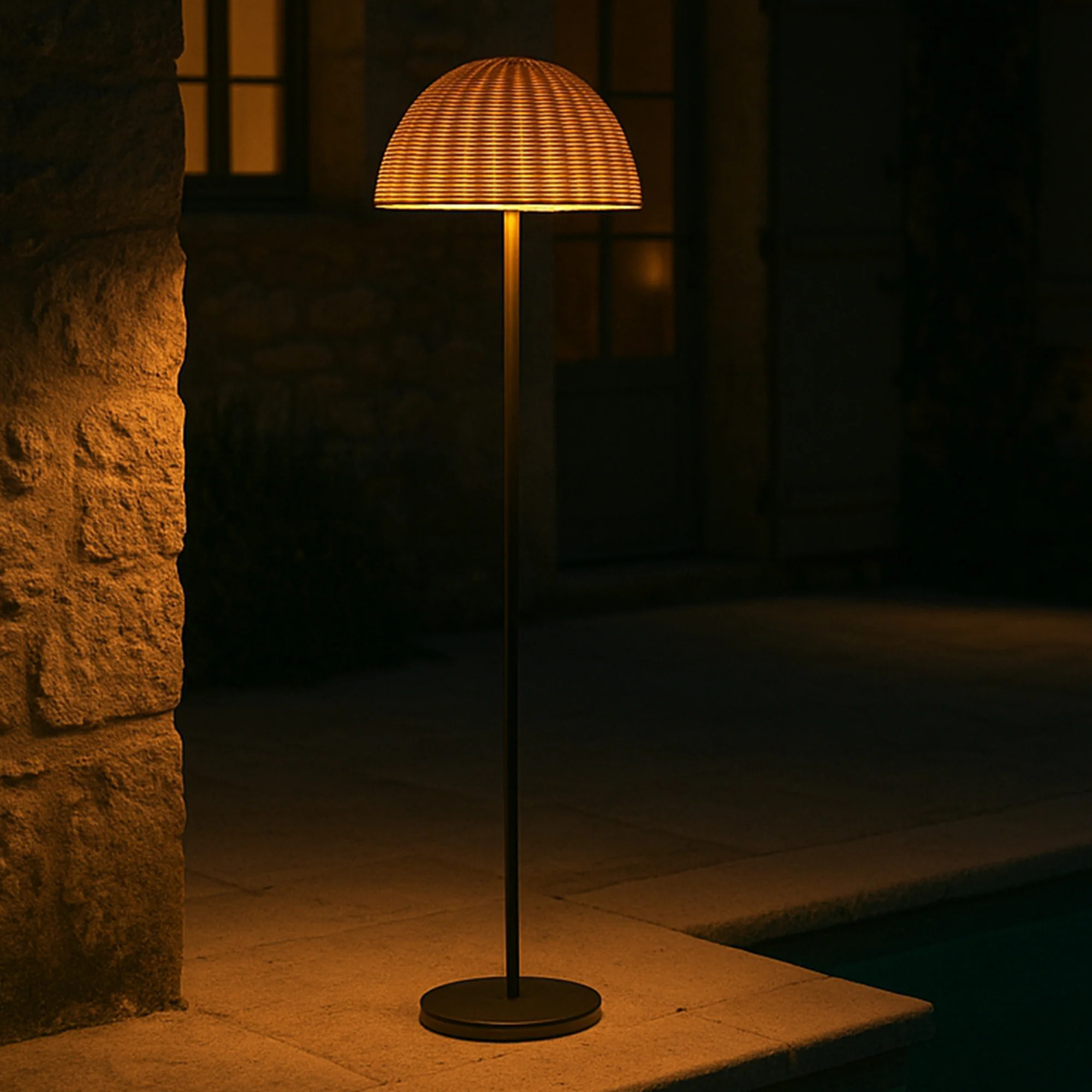 Lampadaire solaire FAROE TALL H160CM