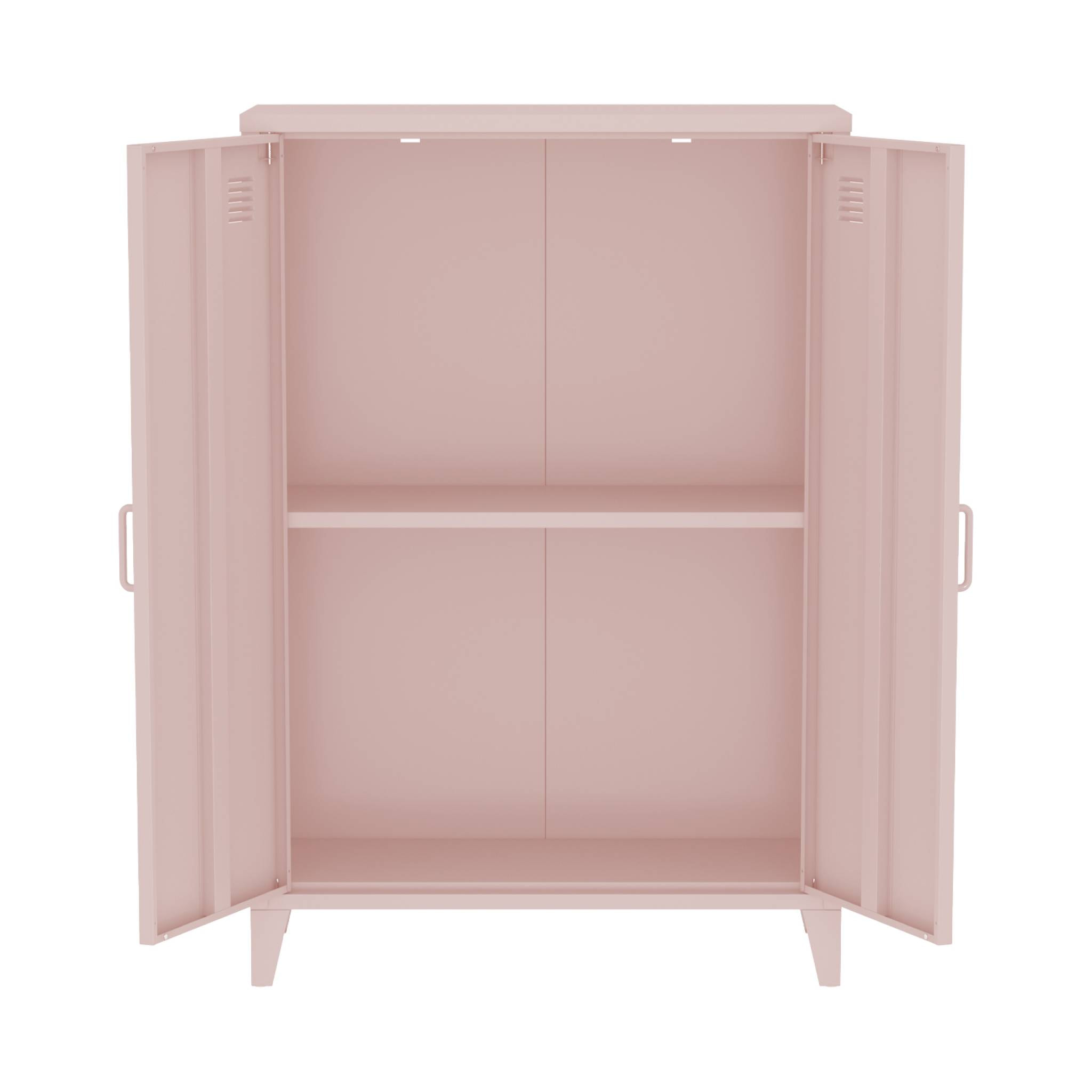 Commode/armoire métal 2 portes (lot de 2) SOHO