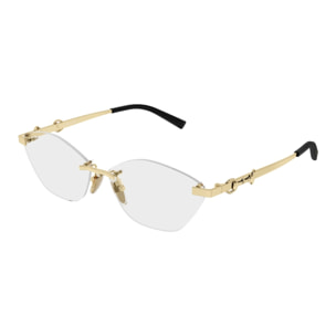 Gafas de Vista Gucci GG2050O-002 de Metal Mujer 59 mm