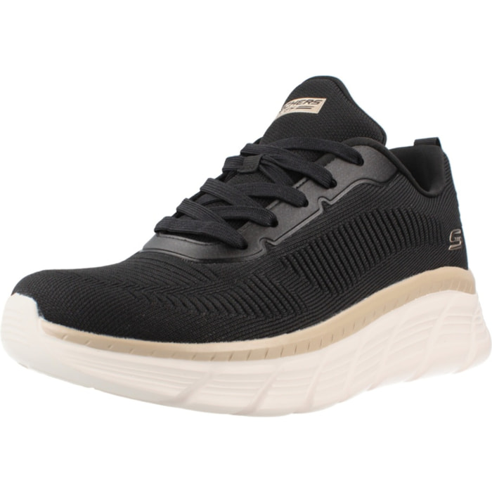 Sneakers De  Mujer Bobs B Flex Hi Flying Hi Negro