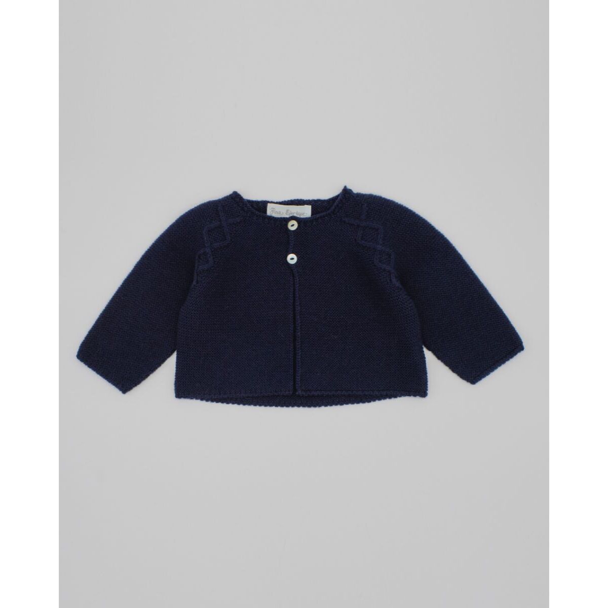 CHAQUETA TRICOT TRENZA