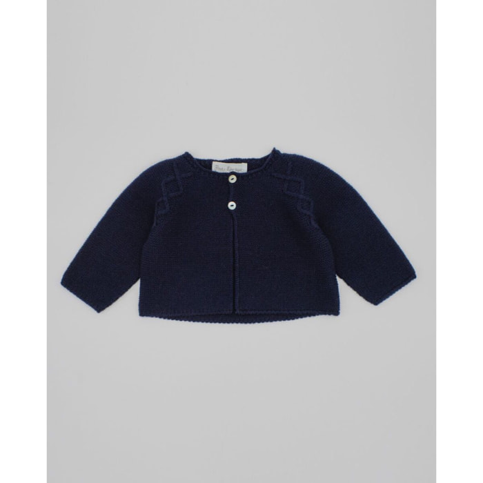 CHAQUETA TRICOT TRENZA