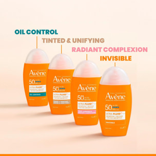 Ultra Fluid SPF 50+ - Protection Solaire Teinté & Unifiant Peaux Sensibles 50 ml