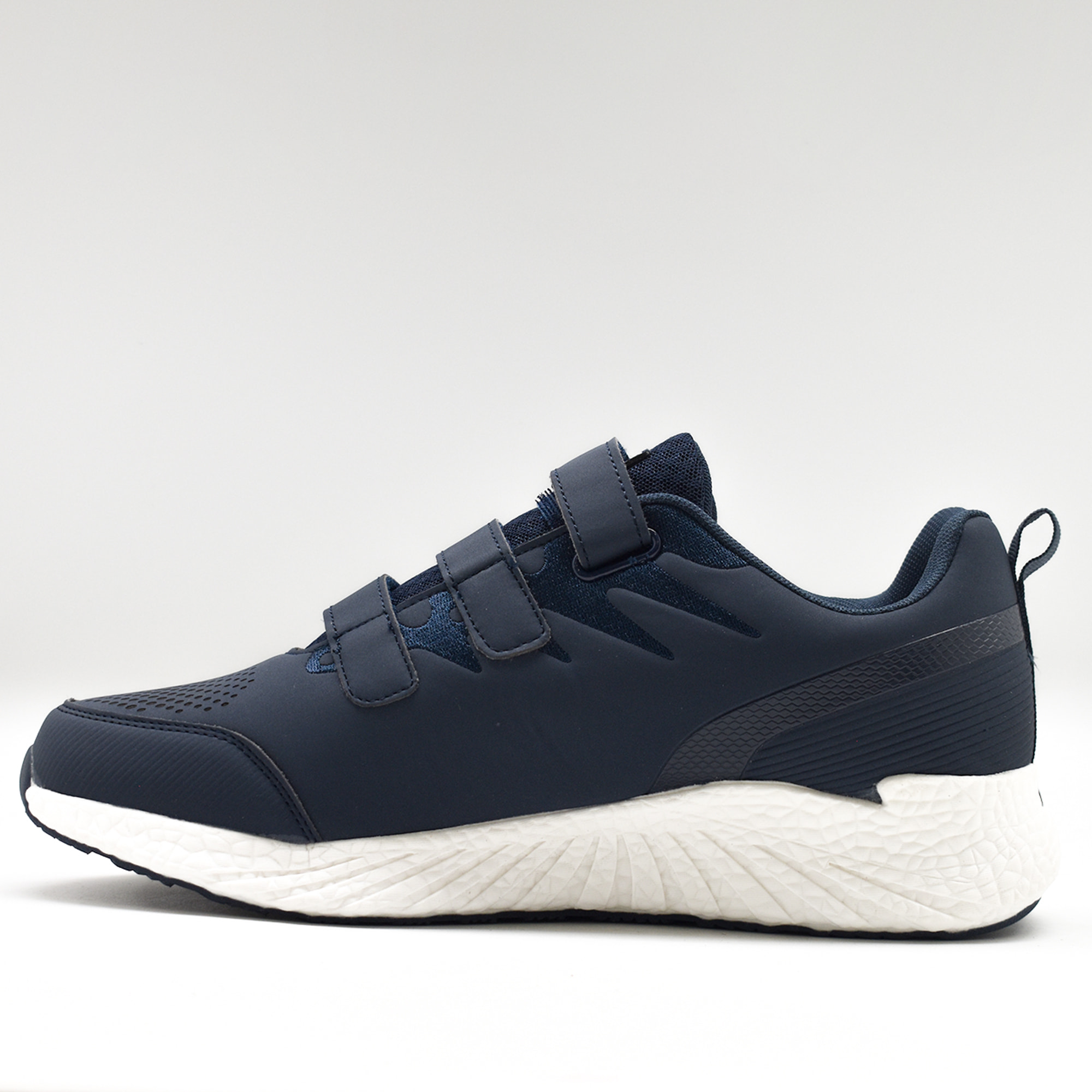 Scarpa sportiva con strappi SGLOBO blu bianco