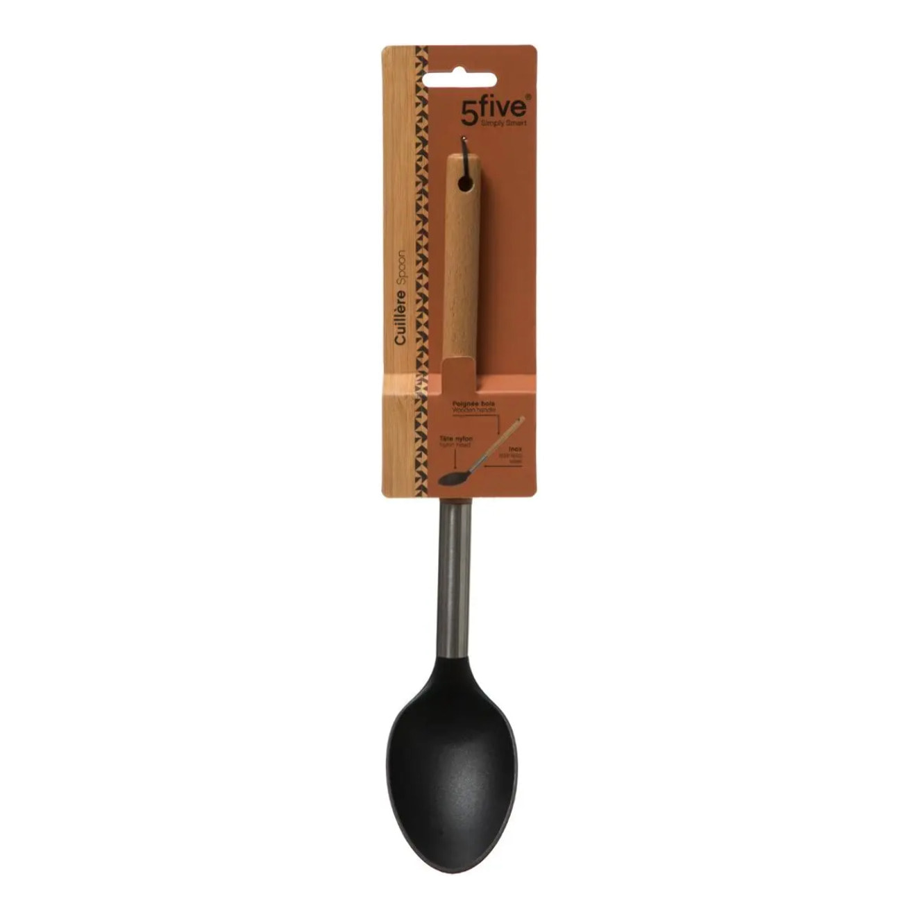 Cuillère en nylon "Equilibre" noir