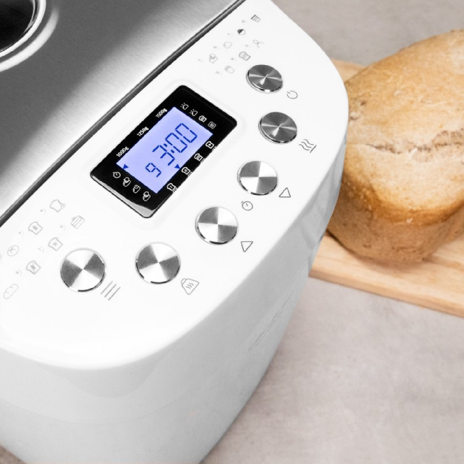 Cecotec Panificadora Bread&Co 1500 PerfectCook. 850 W 15 Kg 15 Programas 15 hora