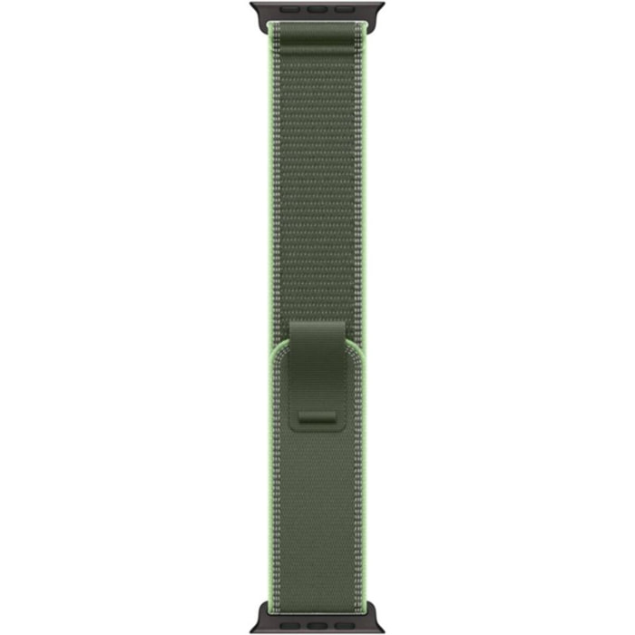 Bracelet APPLE 49 mm - M/L Trail vert/vert fluo Noir