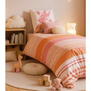 Parure De Housse De Couette 100% Coton 2pcs Louma - Blush