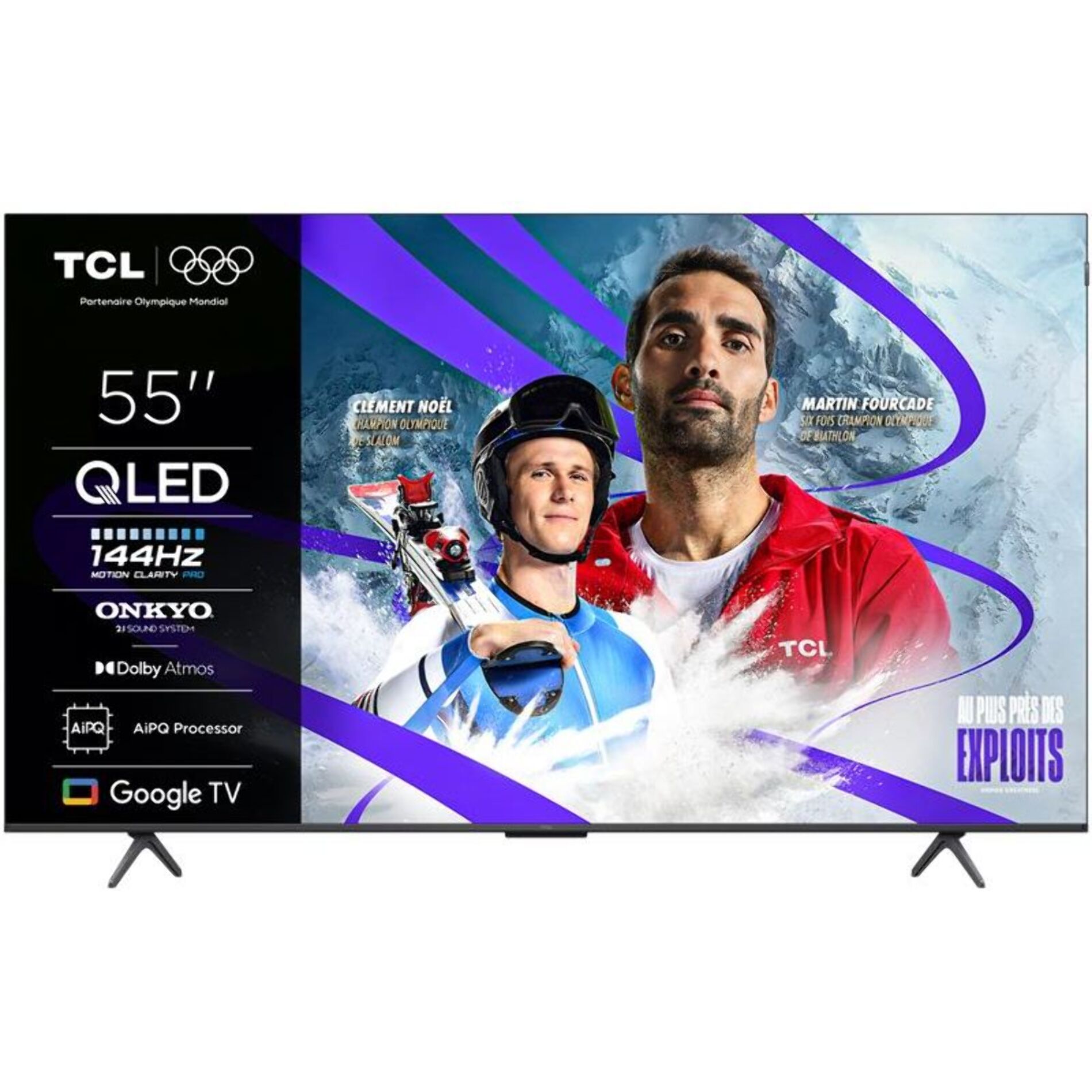 TV QLED TCL 55P89K 144Hz 2025-55 pouces (139cm)