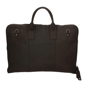 Borsa a mano da donna - Modello Michela - Vera pelle - 28.0 x 40.0 x 3.0 cm
