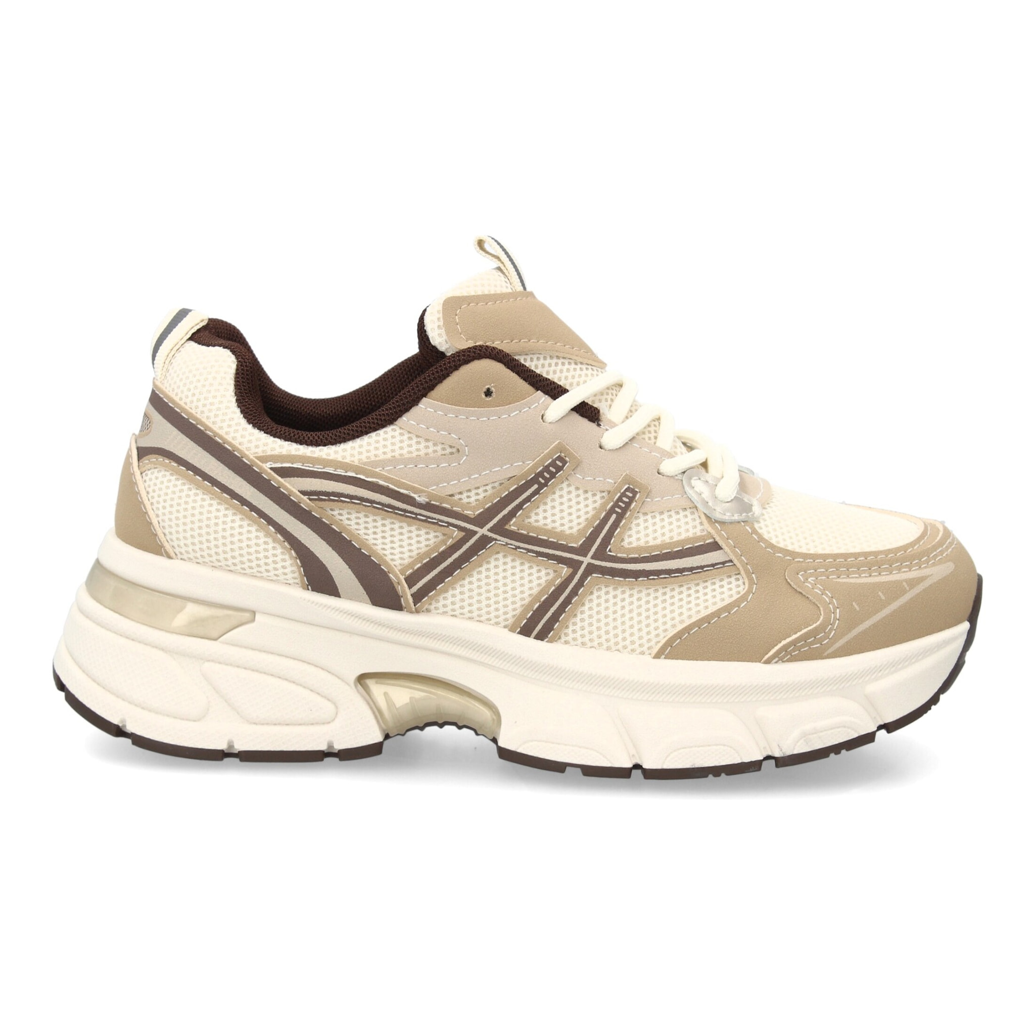 Zapatillas deportivas mujer cómodas con plataforma y suela ligera