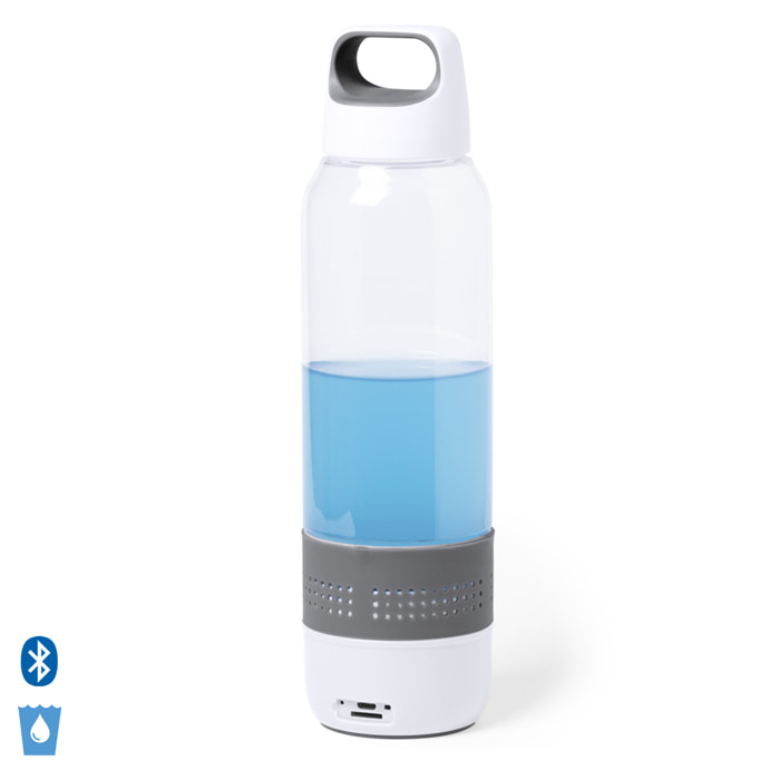 Borraccia con Altoparlante Padow, 500ml, funzione vivavoce e lettore di micro SD