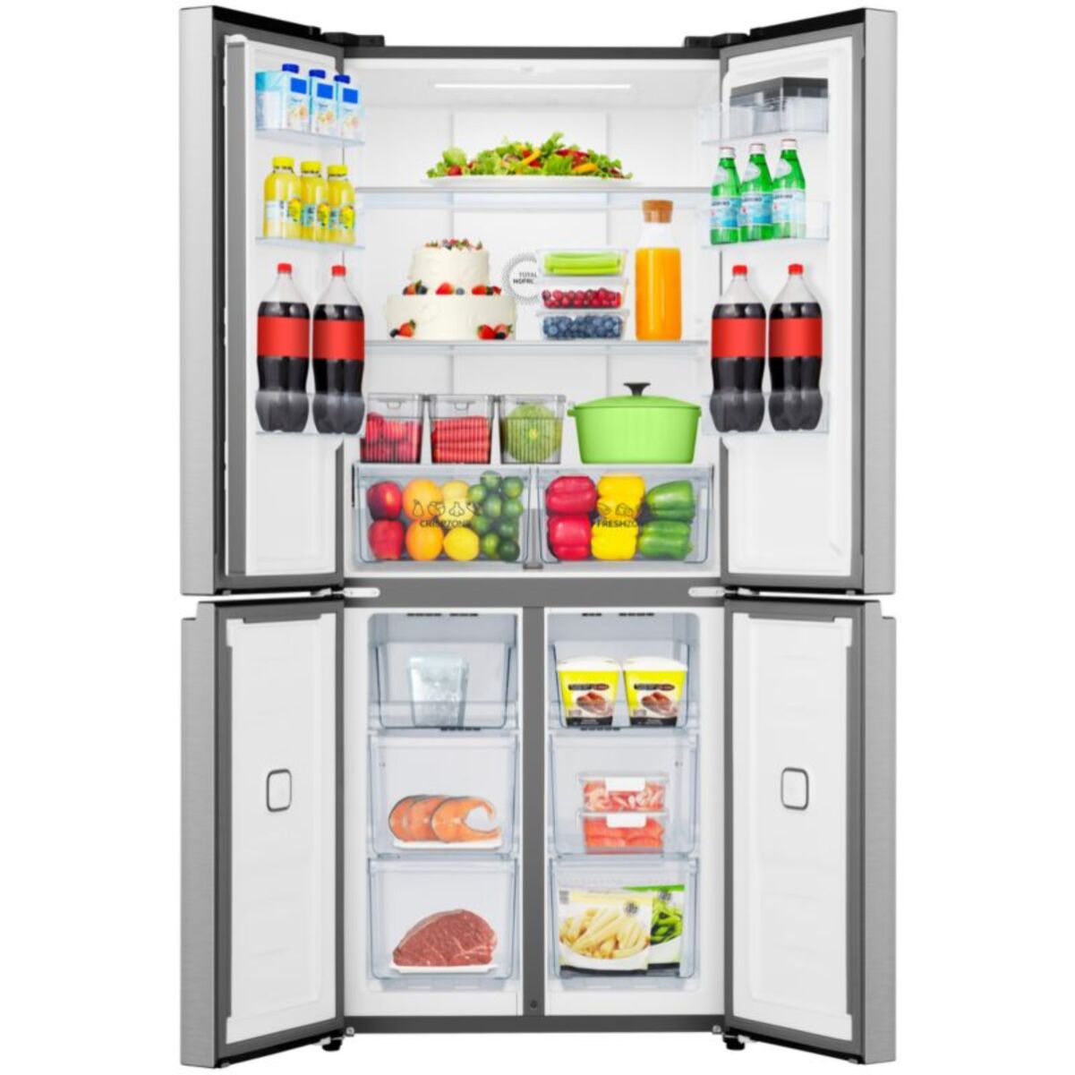 Réfrigérateur multi portes GORENJE NRM819D61X