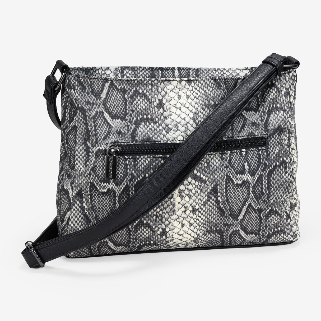 Bolso bandolera serpiente con bolsillos