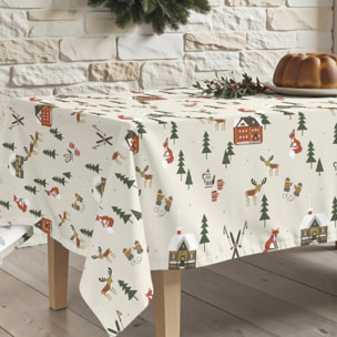 Nappe en résine Anti-tâches Merry Christmas 38