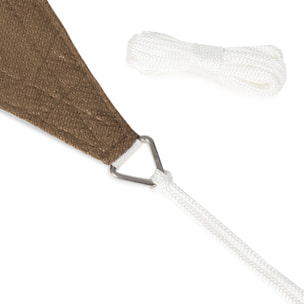 Voiles d'ombrage rectangulaires - Taupe