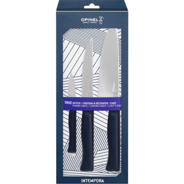 Couteau OPINEL trio intempora No218