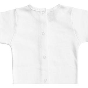 Body bebé manga corta con tapeta