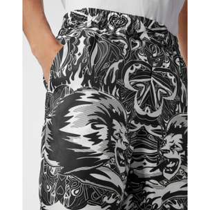 PHILIPP PLEIN Pantalones cortos TRIBAL CIRCUS