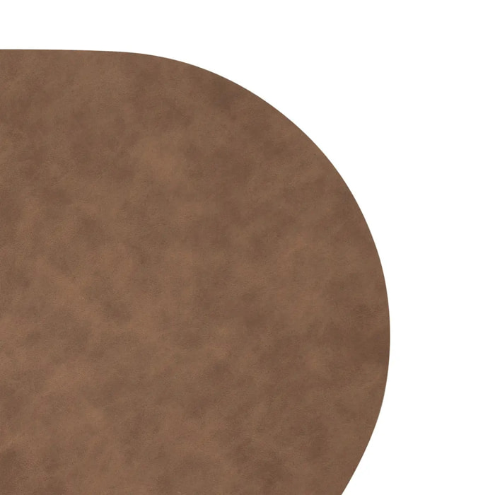 Set de table oval Kim 49x33cm tabac