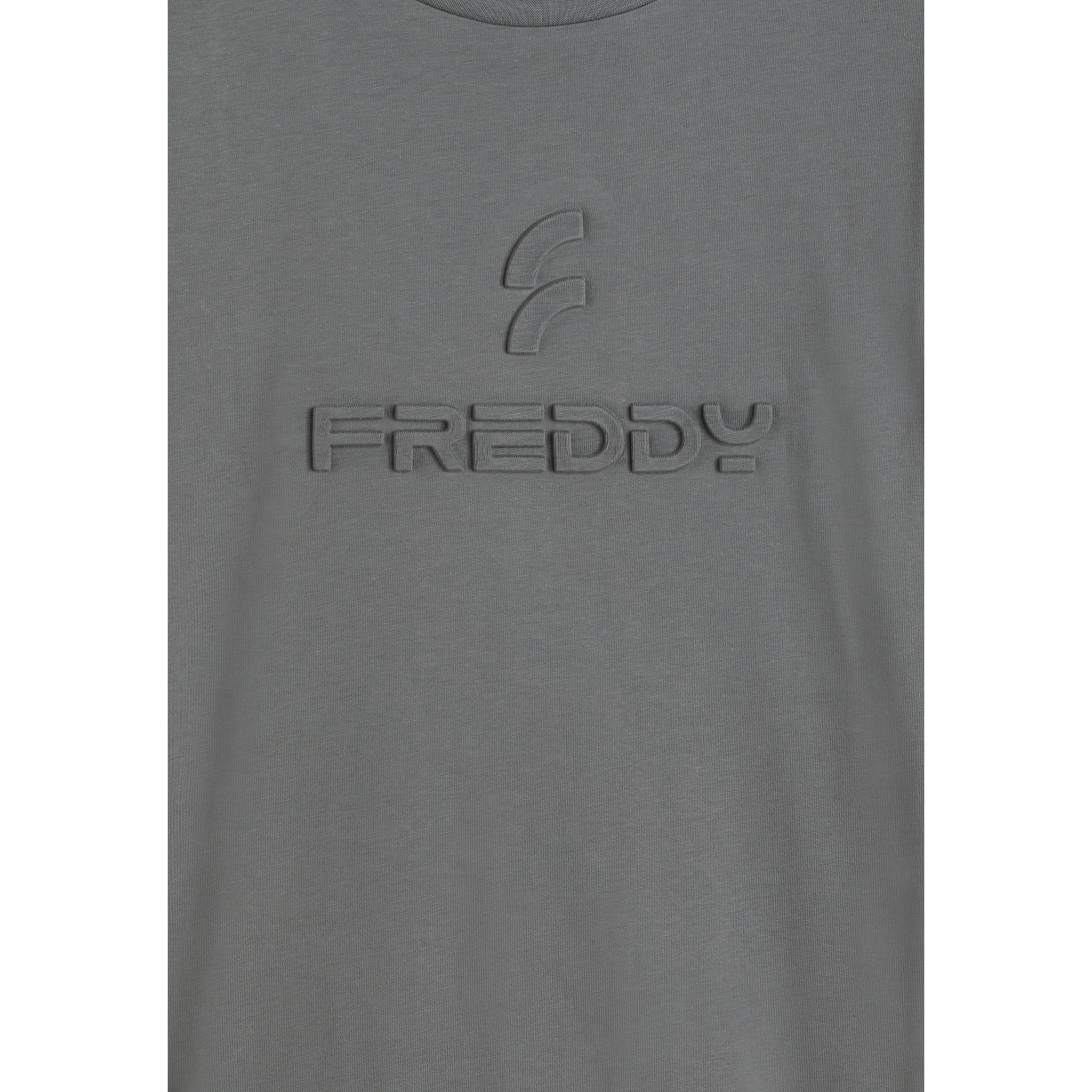 T-shirt uomo comfort fit con logo spessorato