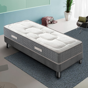 Materasso 90x190 in Memory Foam - Ortopedico - 9 Zone di comfort