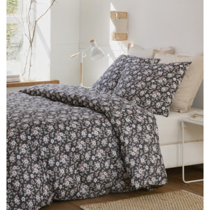 Parure housse de couette coton multicolore