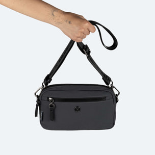 BOLSO BLOOM CROSSBODY SLIM BLACK